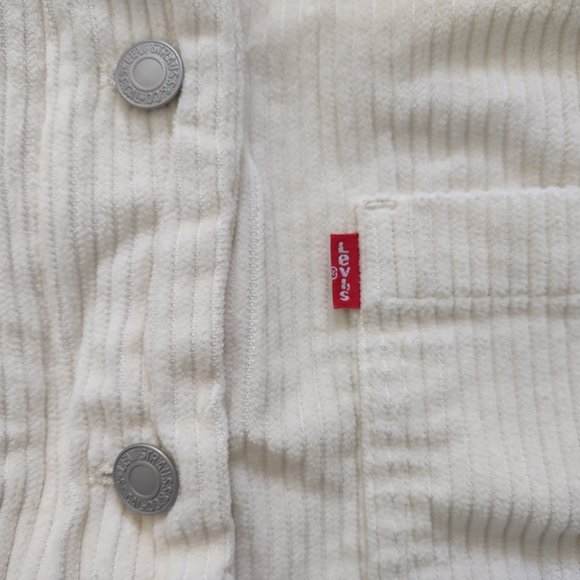 NWOT Levi's Women's Zip-Front Oversized Corduroy Shacket - S - 100% cotton - Picture 7 of 12